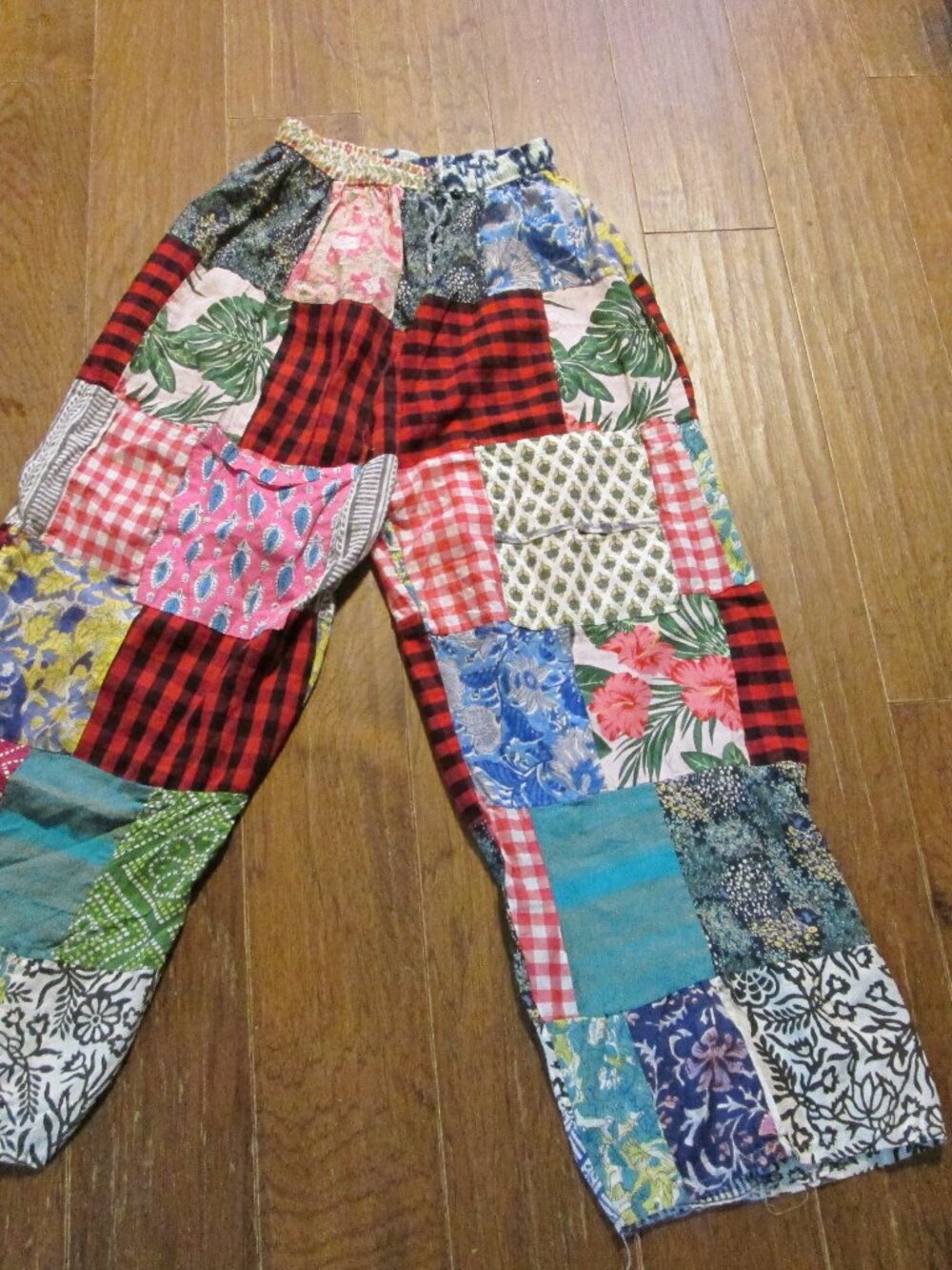jackpot new york festival hippie boho patchwork pants small